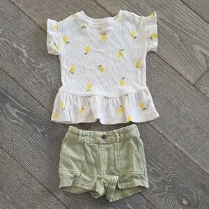 Cat & Jack Top And Shorts Set | 2Y